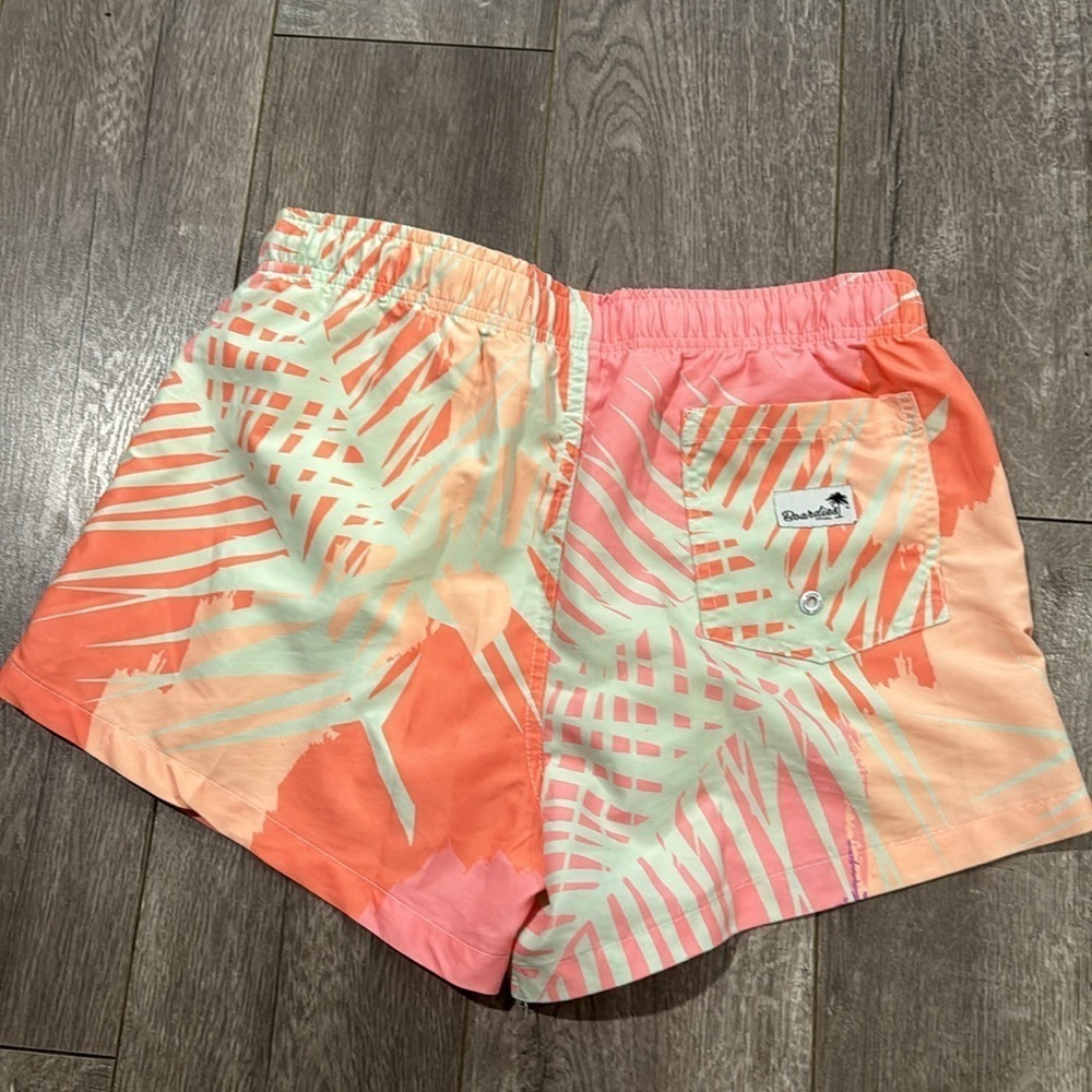 Boardies mens swim shorts Neon tree leaves S - Picture 3 of 4